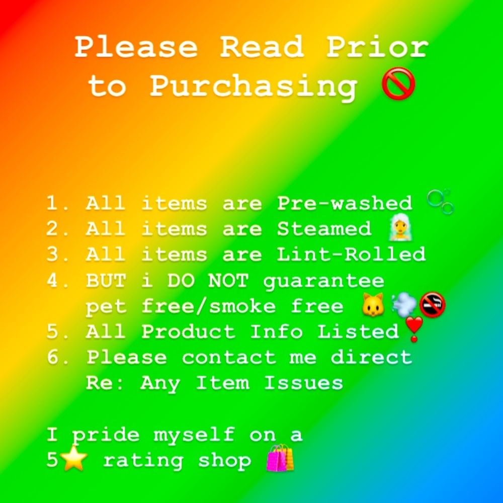 Seller Disclaimer || please read prior to purchasing ❣️